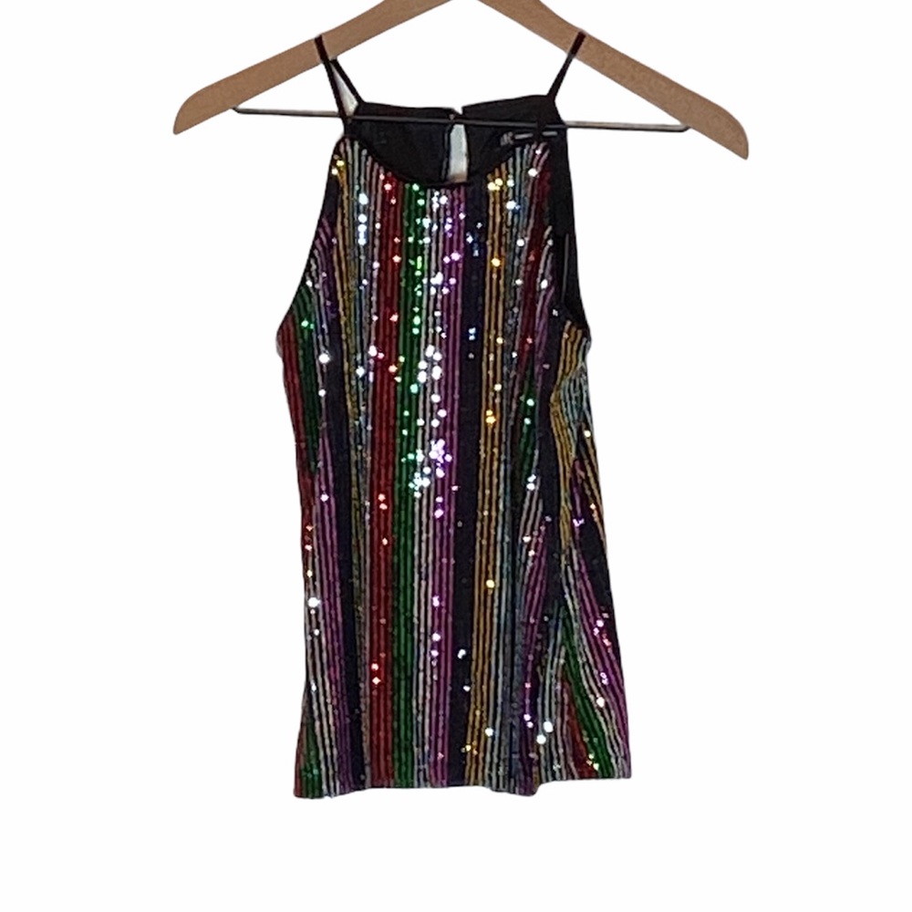 International Concepts Gliteratti Halter Top in PS